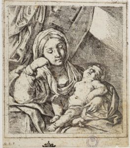 Madonna con Bambino dormiente